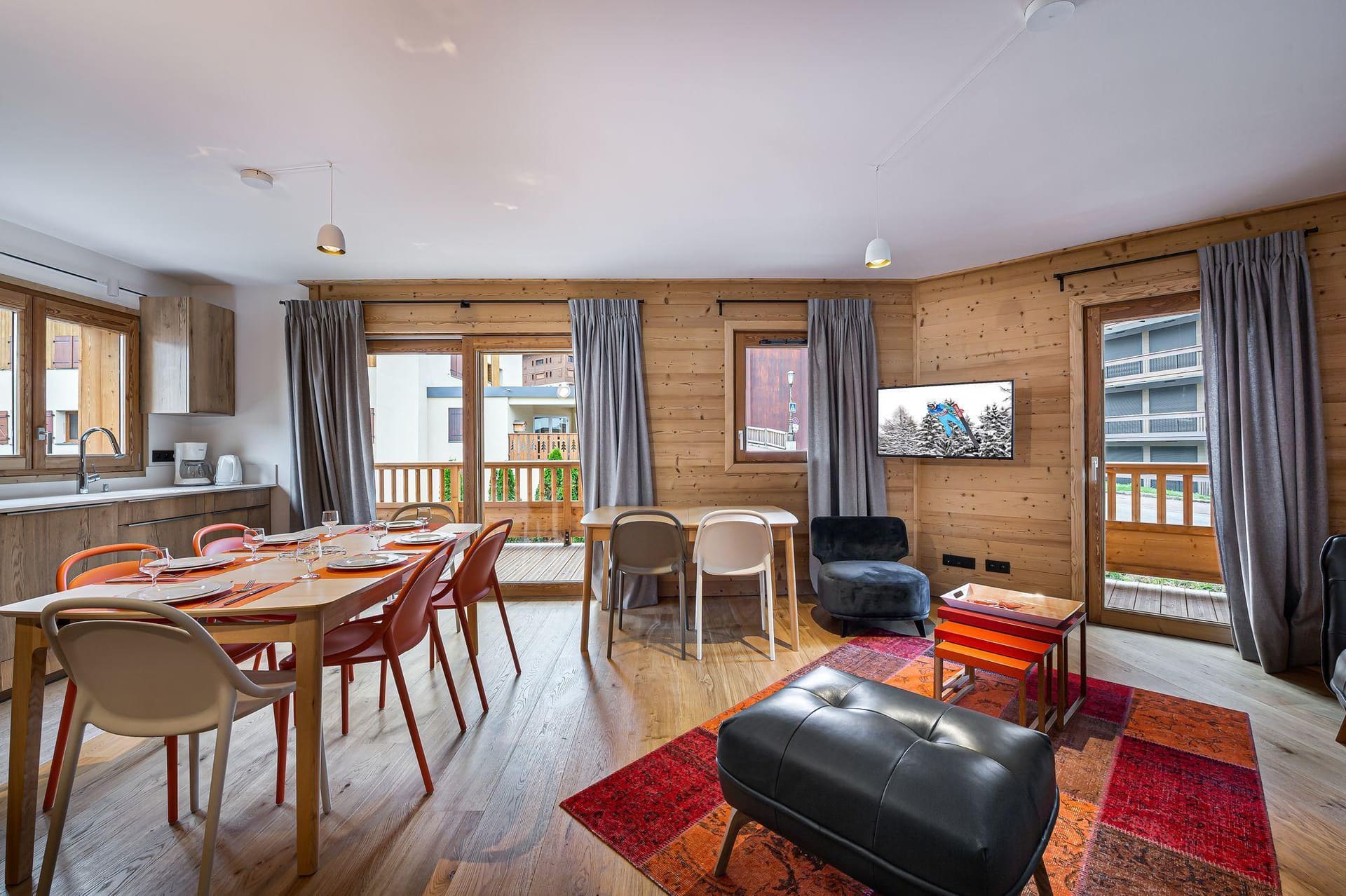 Appartement Chantemerle 102, 3 chambres, Courchevel — photo 1 sur 11