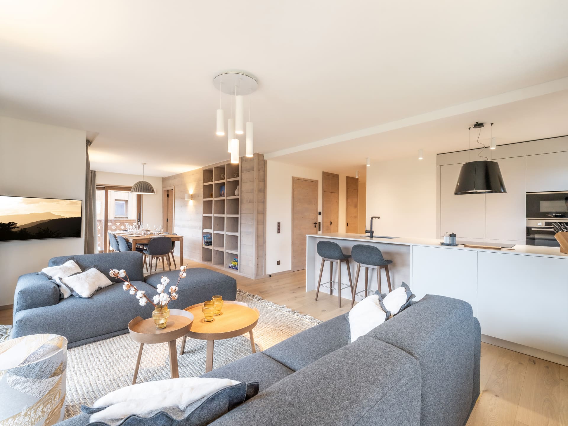 Appartement Cinq Sommets 111, 3 chambres, Courchevel — photo 1 sur 14