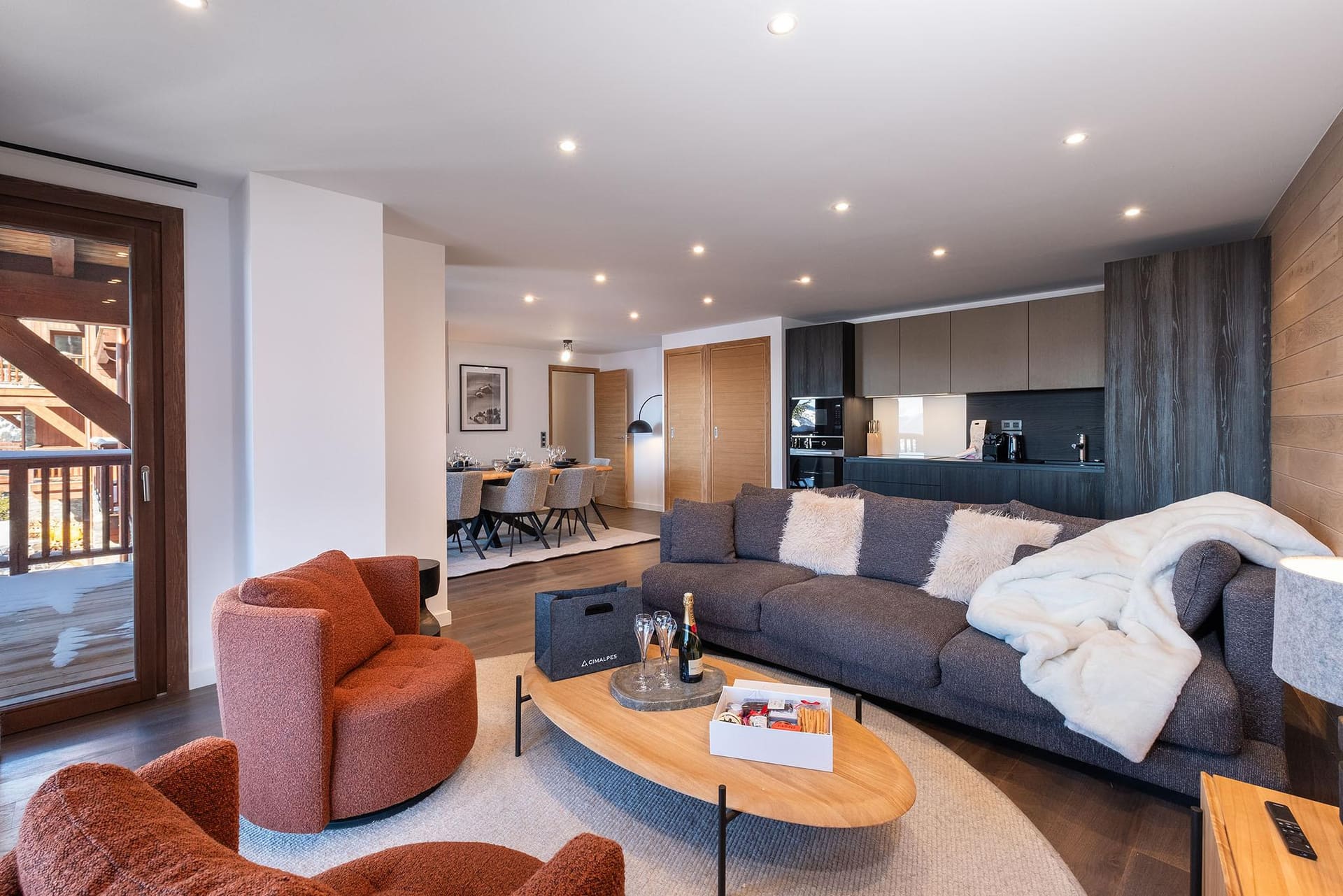 Appartement Labby 2, 3 chambres, Courchevel — photo 1 sur 15