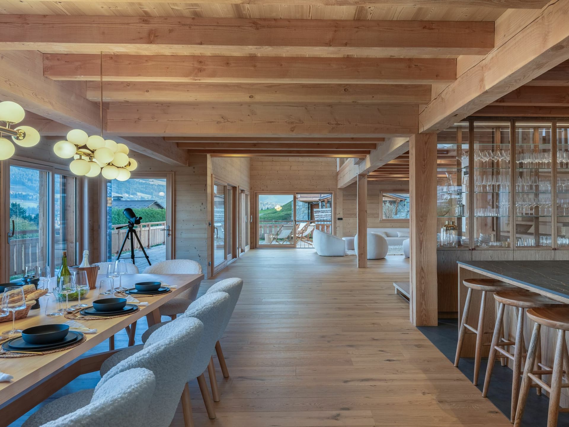 Chalet 180 Mont Blanc, 5 chambres, Megève — photo 1 sur 30
