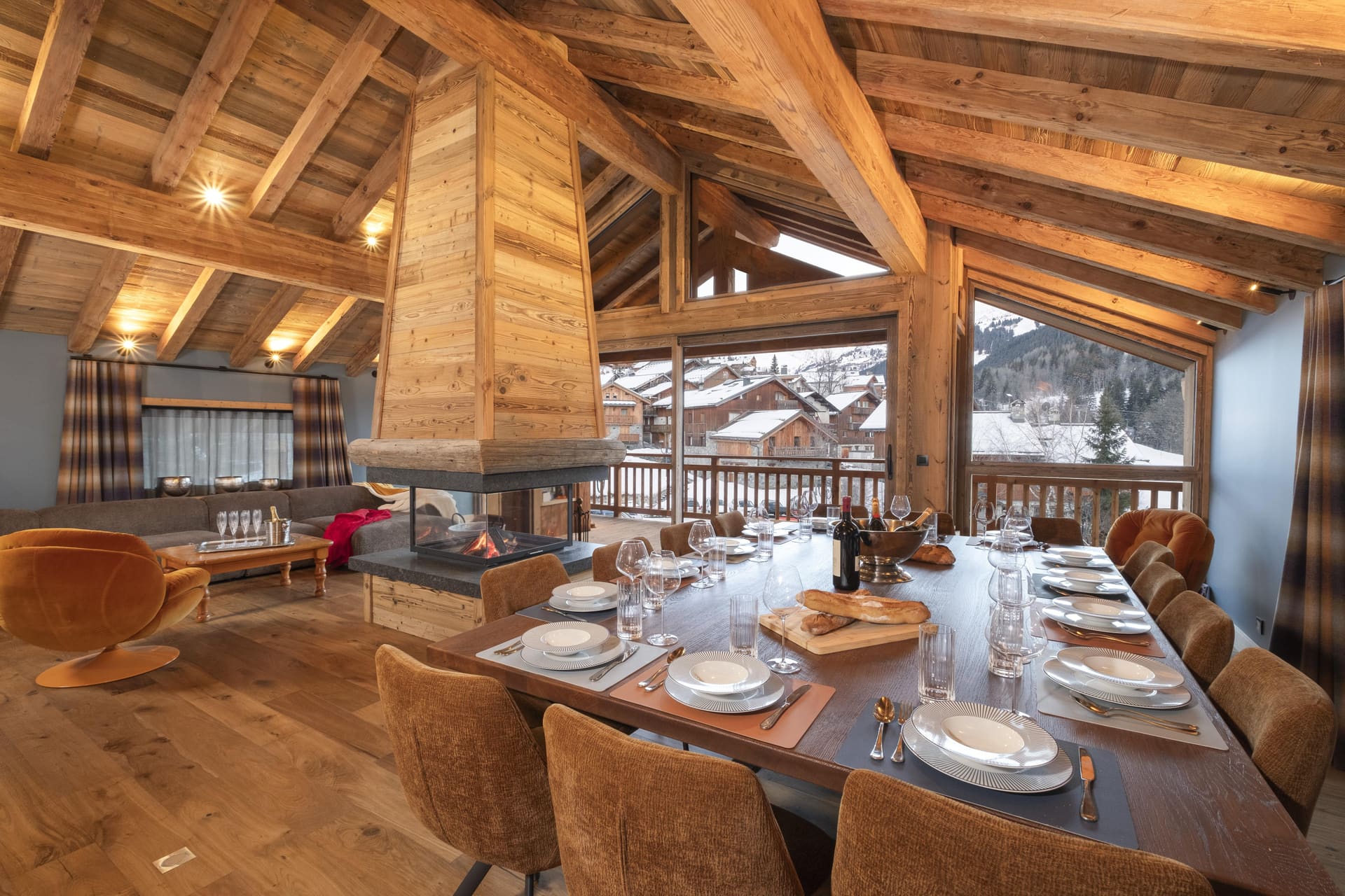 Chalet Kalinka, 8 chambres, Méribel — photo 1 sur 39