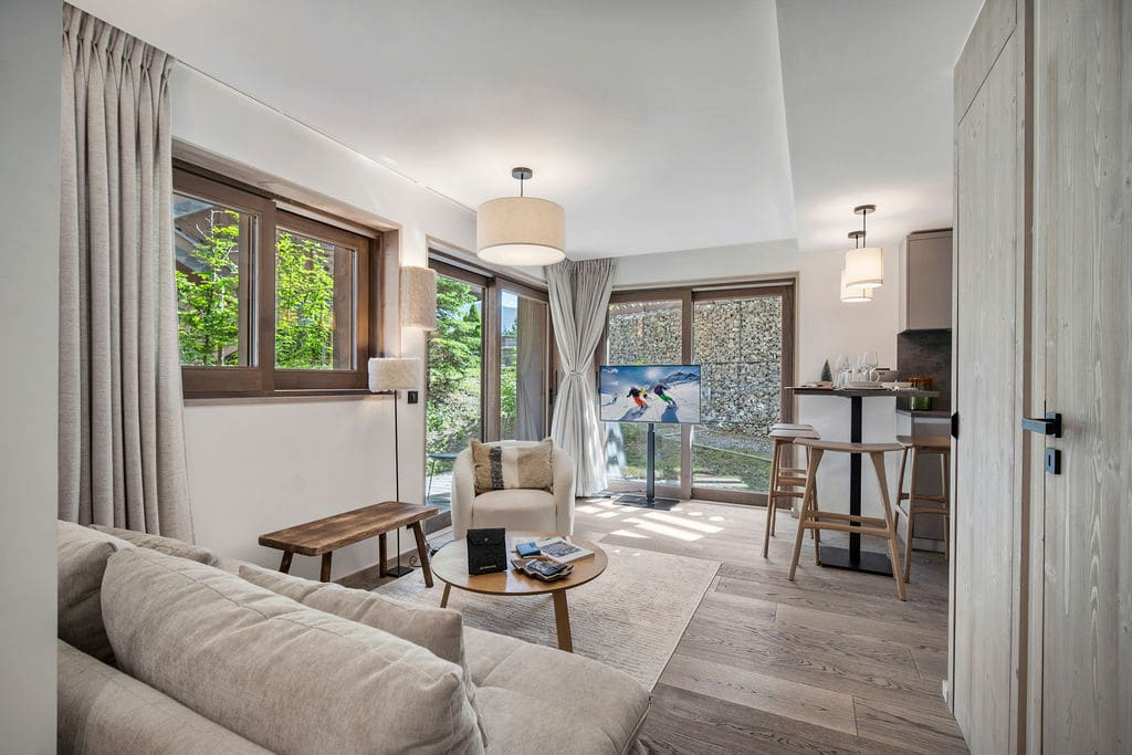 Appartement Cinq Sommets 401, 1 chambres, Courchevel — photo 1 sur 9